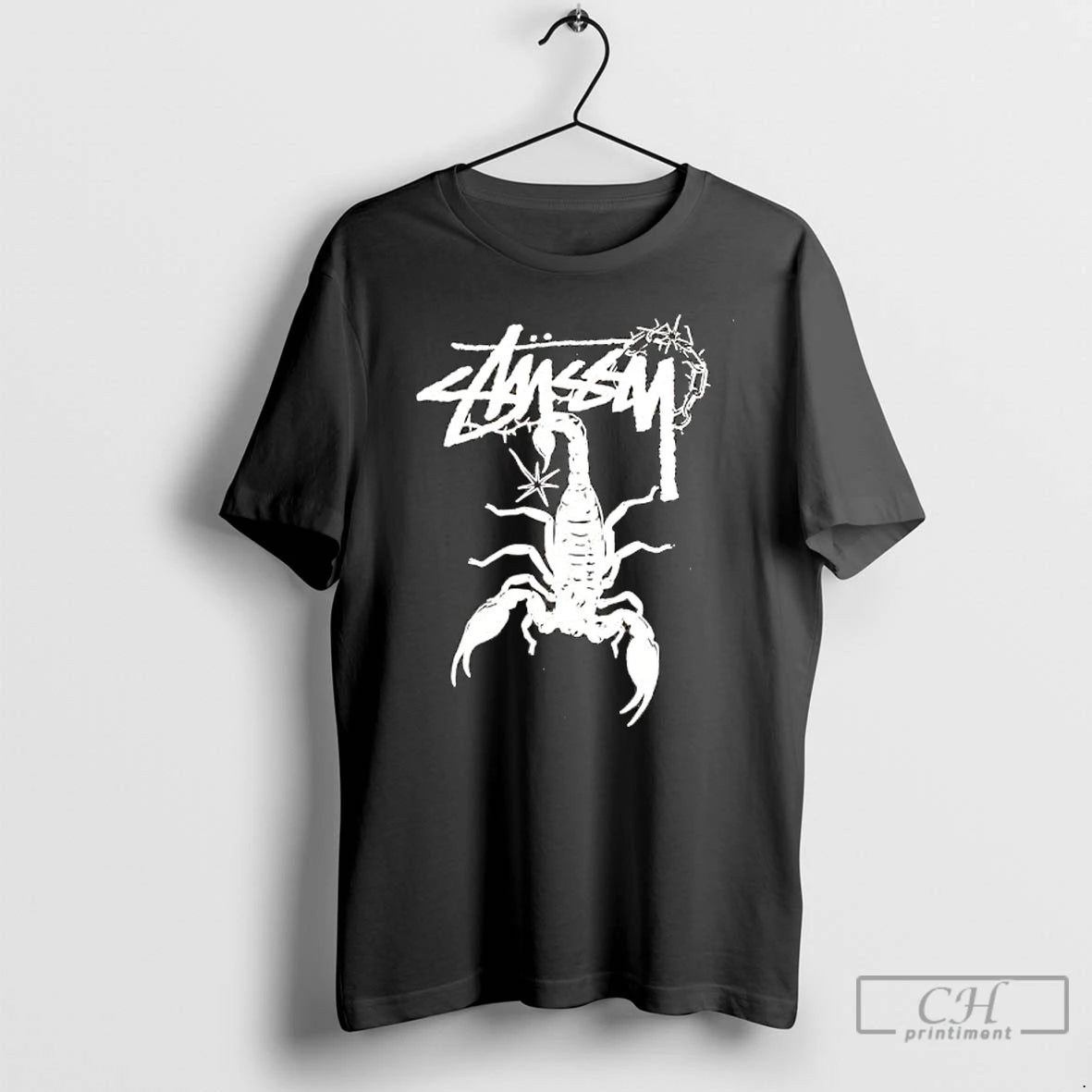 Premium Stussy Scorpion Black