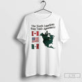Premium The North American Free Trade Agreement Alena Nafta Tlc Flag