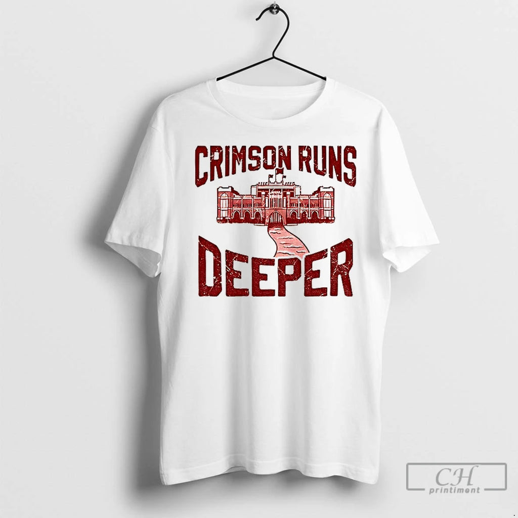 Premium University Of Alabamas Crimson Tide Crimson Runs Deeper