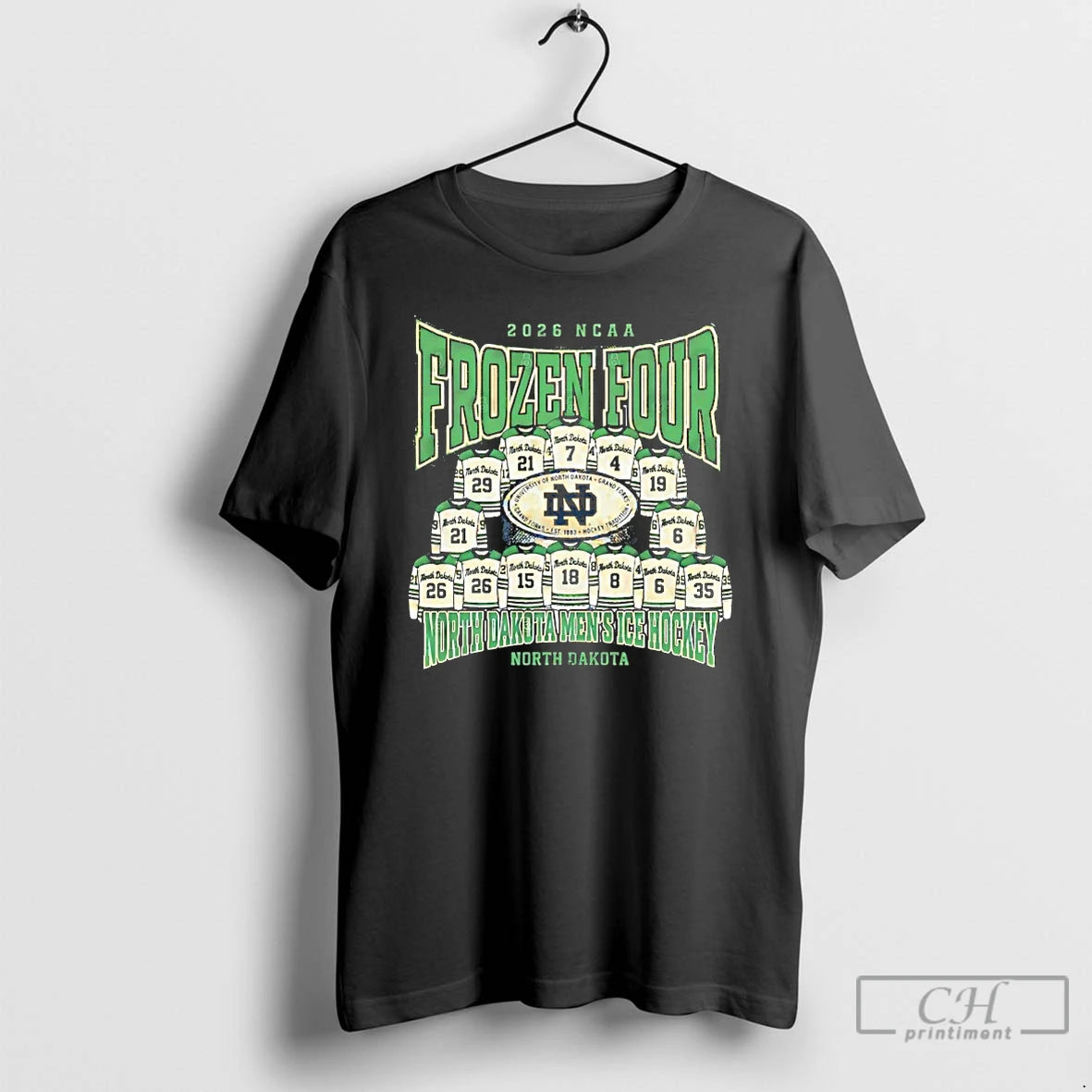 Premium University Of North Dakota 2026 Ncaa Frozen Four Mens Hockey