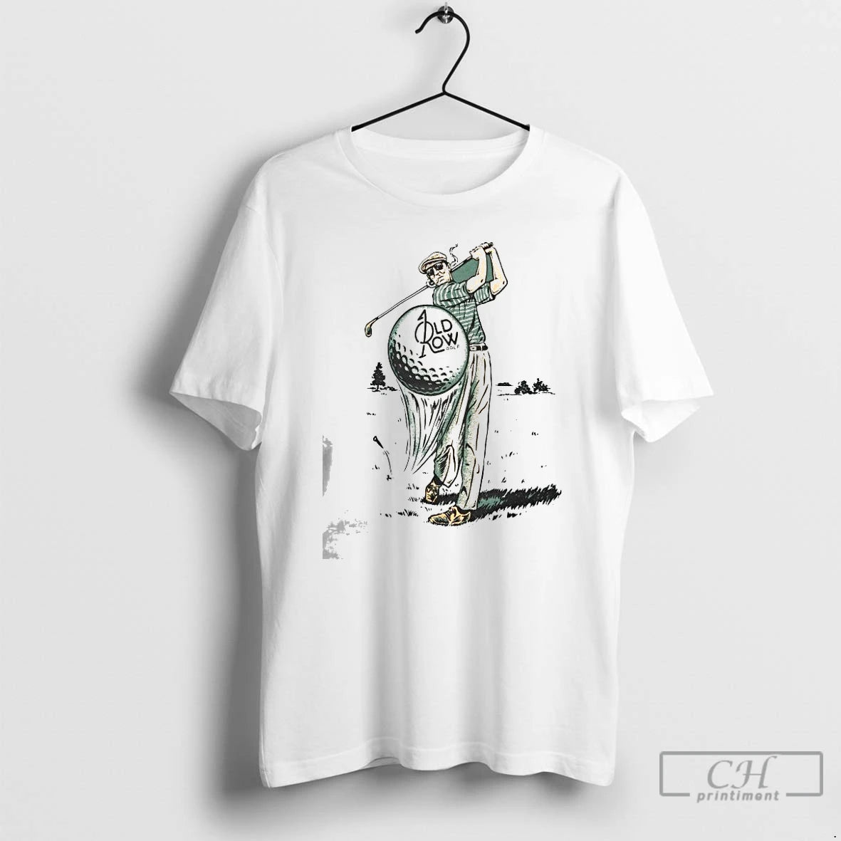 Premium Vintage Golfer