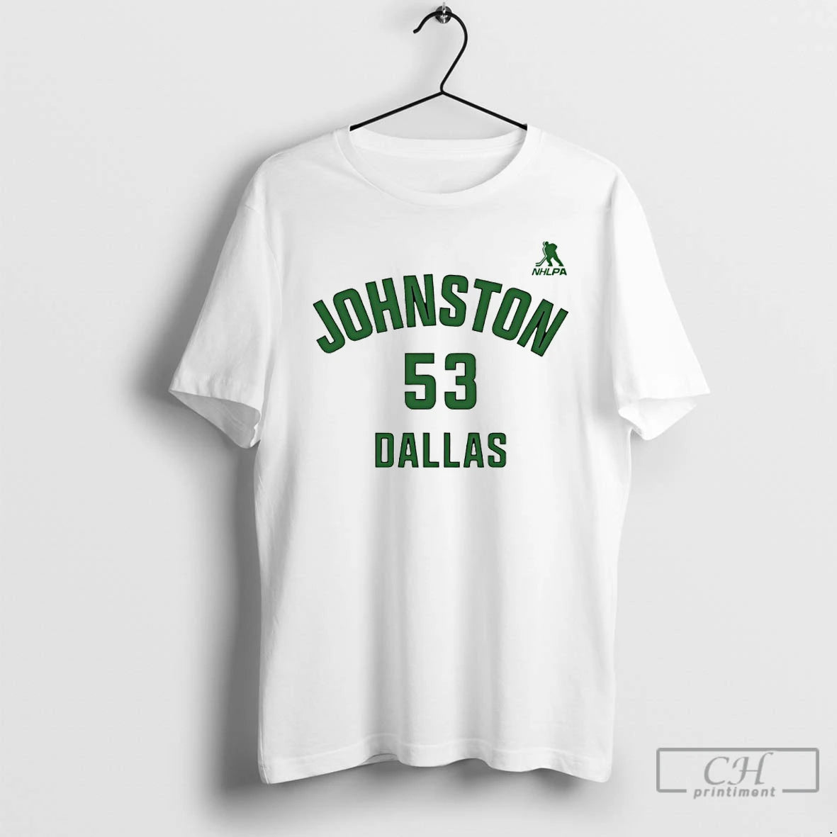 Premium Wyatt Johnston 53 Dallas Stars Nhl Player Number And Name