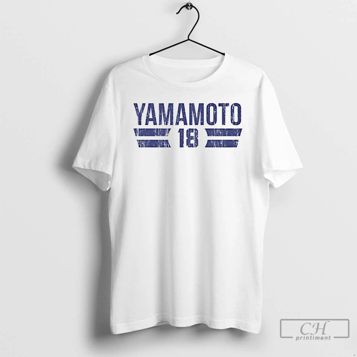 Premium Yoshinobu Yamamoto 18 Los Angeles Dodgers Player Name And Number