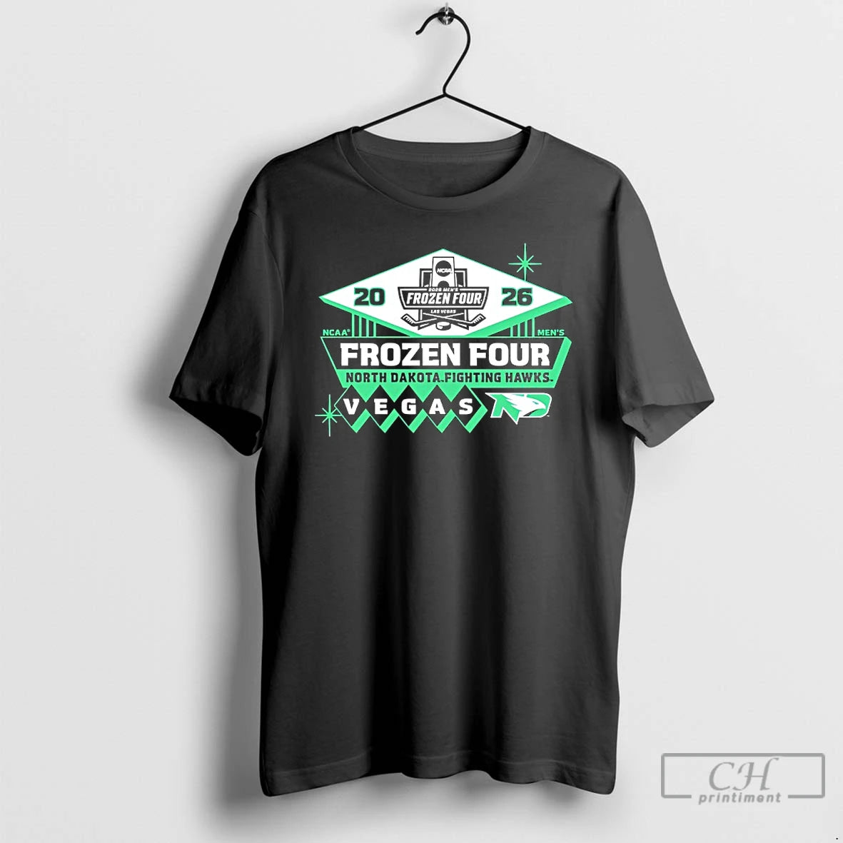 Premium Ogw7nl1o North Dakota Fighting Hawks Frozen Four 2026 Mens Hockey