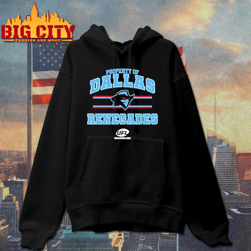 Property Of Dallas Renegades United Football League Shirt