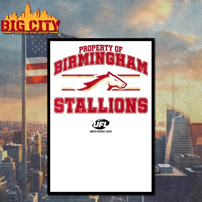 Property of Birmingham Stallions shirt