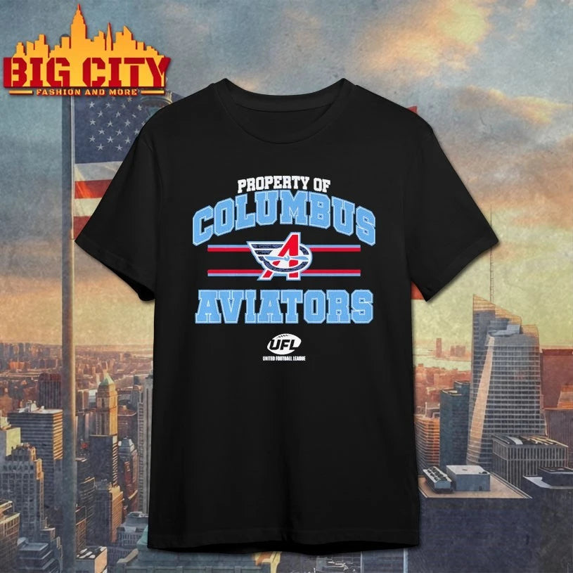 Property of Columbus Aviators shirt