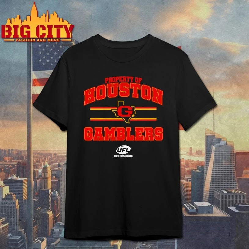 Property of Houston Gamblers shirt