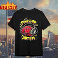 Punks For Autism Brain Headphones Graphic Shirt