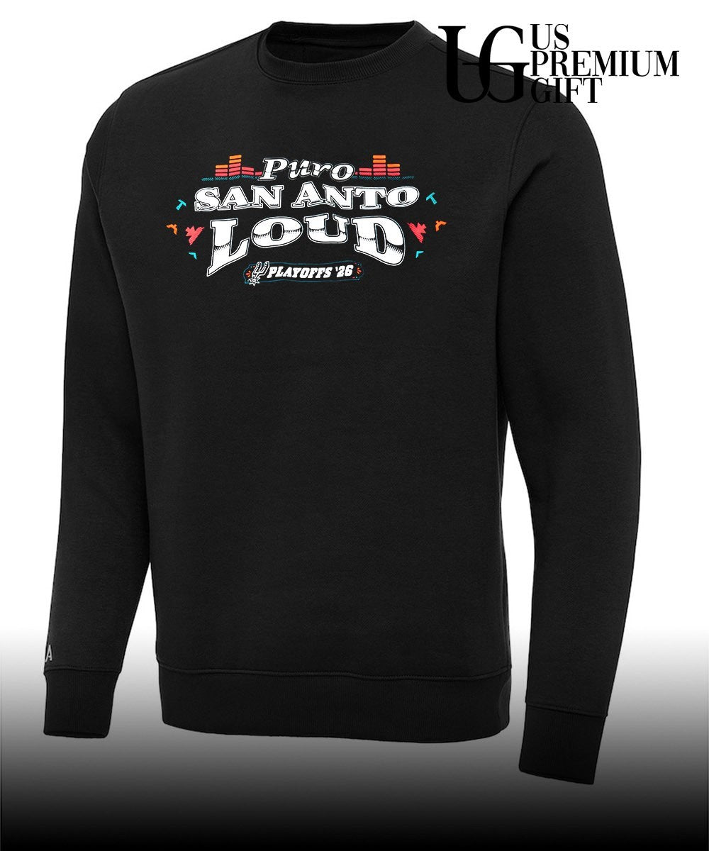 Puro San Anto Loud Playoffs ’26 San Antonio Spurs NBA shirt