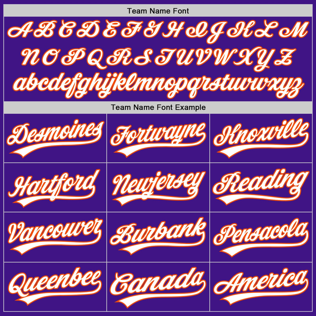 Custom Purple White-Orange Authentic Throwback Baseball Jersey