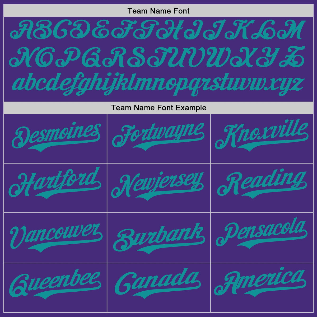 Custom Purple Teal Authentic Baseball Jersey