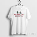 Put Your Balls All Over Me Christmas Tree Shirt Tee