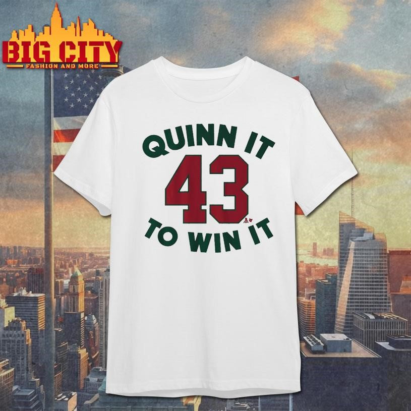 Quinn Hughes Quinn It To Win It Shirt