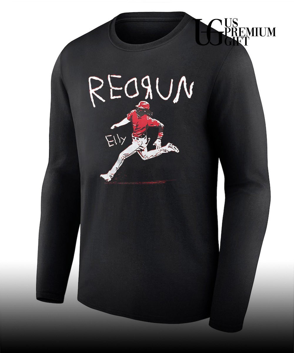 REDRUN Elly De La Cruz Cincinnati Reds baseball shirt