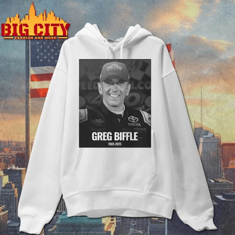 RIP Greg Biffle 1969 2025 Nascar shirt