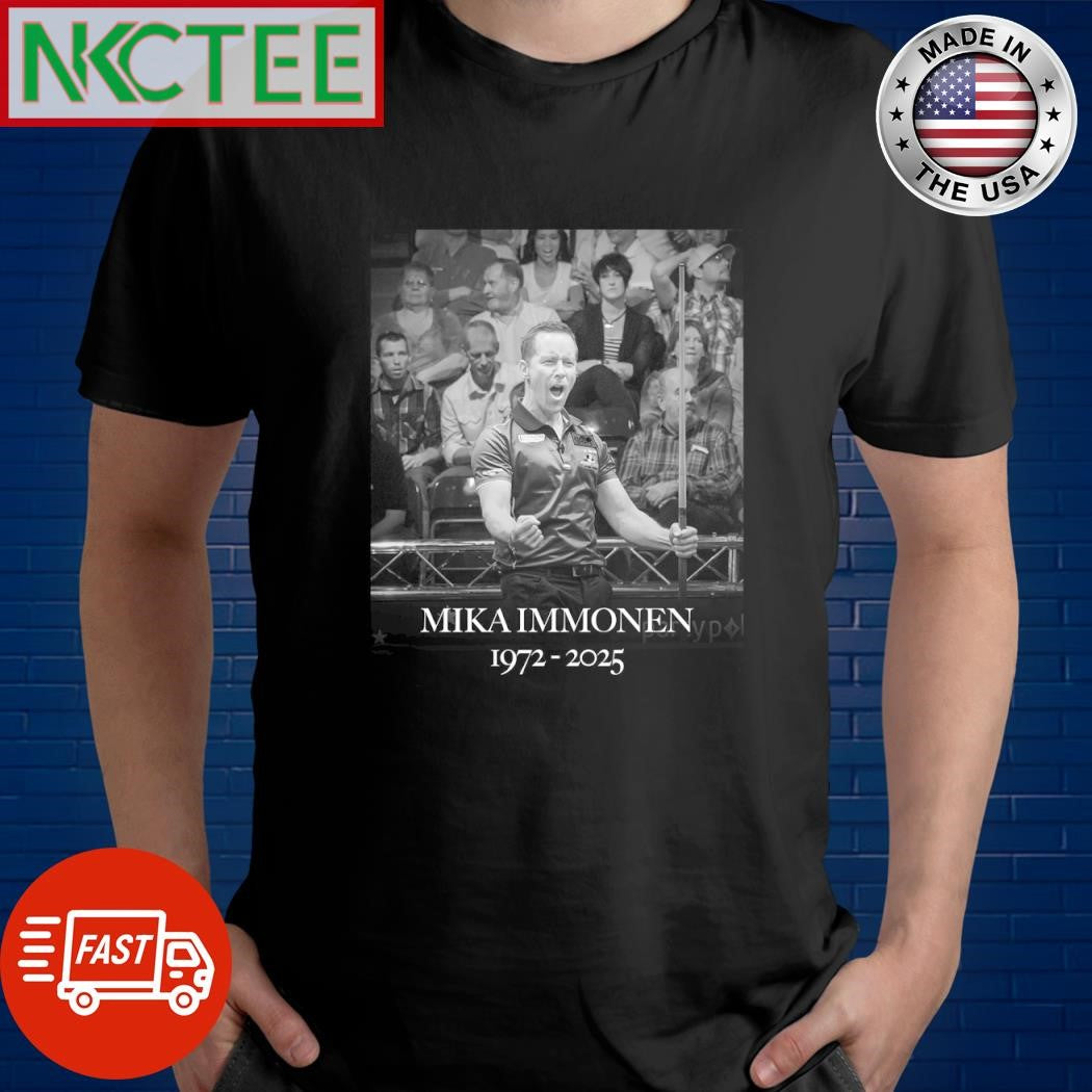 RIP Mika Immonen 1972 2025 shirt