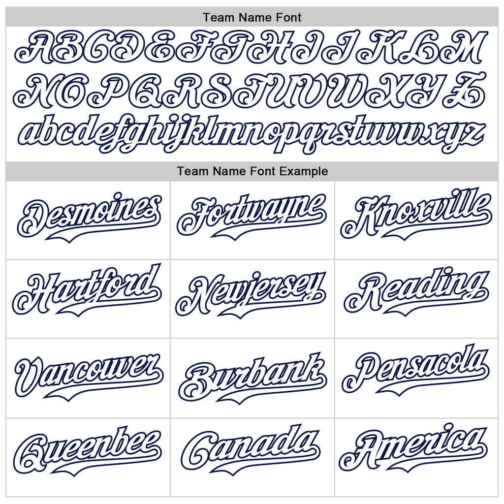 Custom White Navy Star Raglan Sleeves Authentic Baseball Jersey