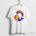 Rainbow Whale Lgbtq Pride Posters White Shirt