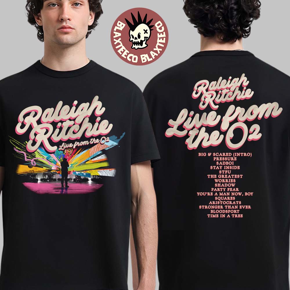 Raleigh Ritchie Live From The O2 Tracklist T-Shirt