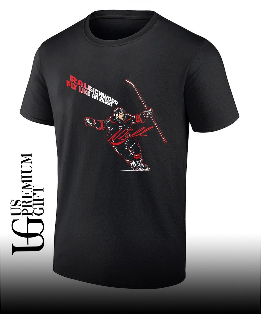 Raleighwood Fly Like an Ehlers Nikolaj Ehlers Carolina Hurricanes hockey shirt