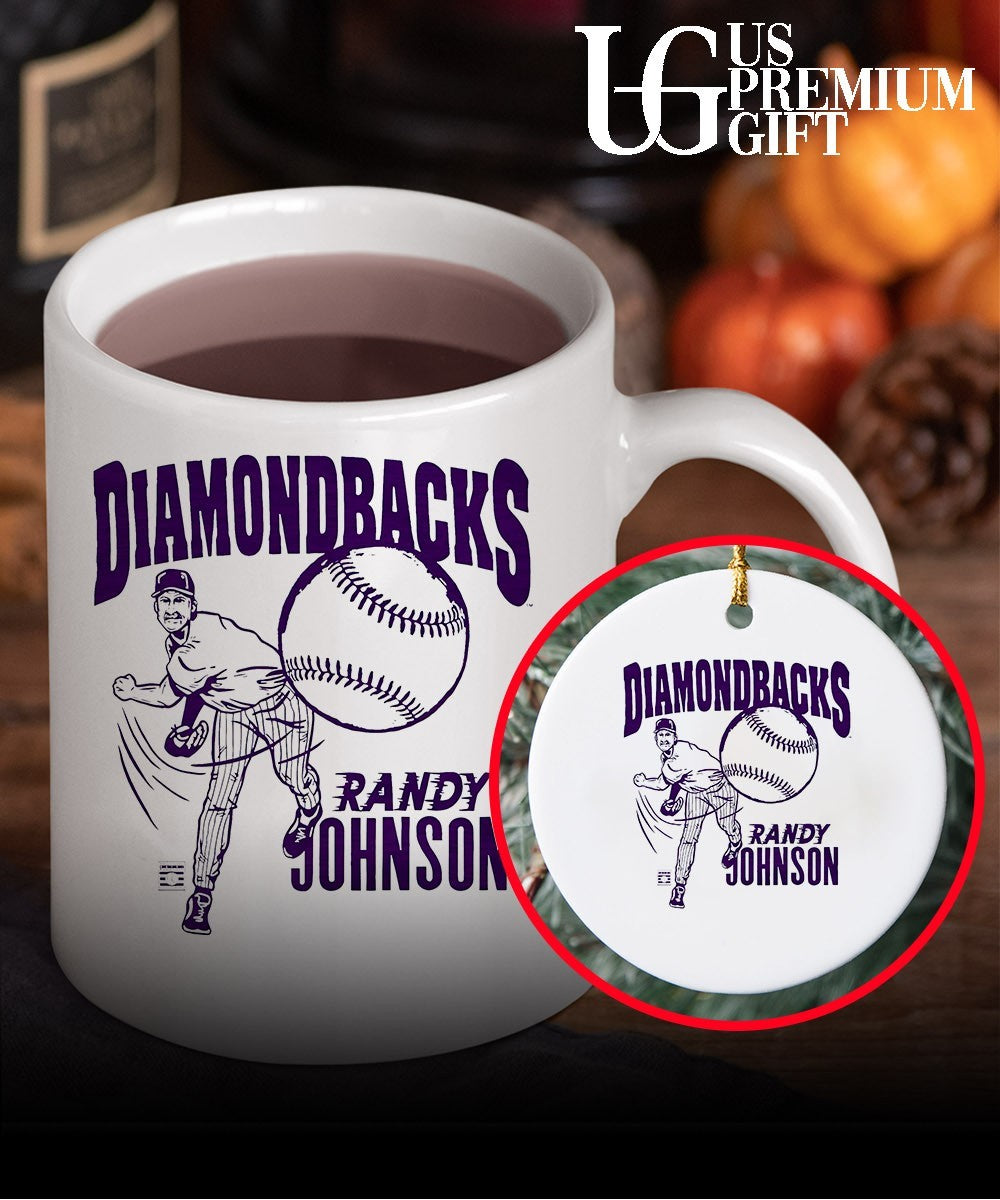 Randy Johnson Arizona Diamondbacks baseball Cooperstown Collection signature shirt