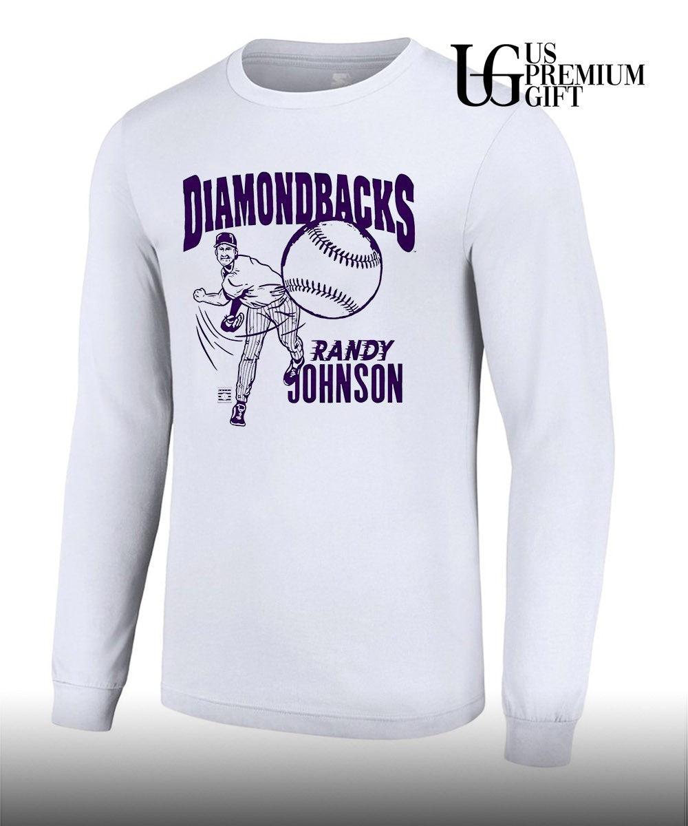 Randy Johnson Arizona Diamondbacks baseball Cooperstown Collection signature shirt