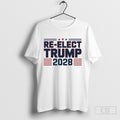 Re Elect Trump 2028 T Shirt Tee