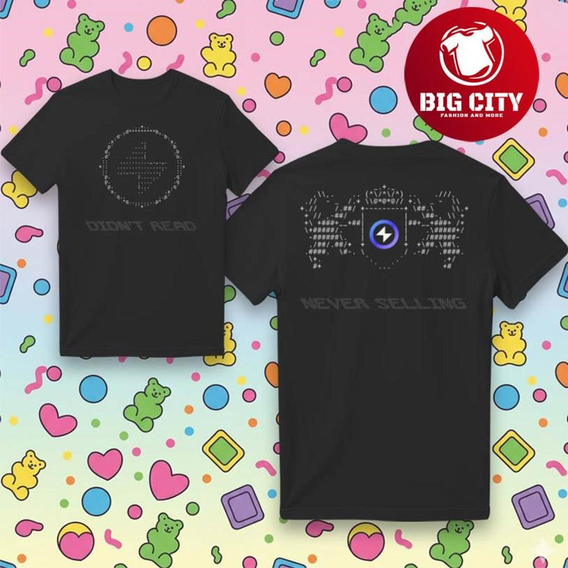 Reactive Didnt Read Never Selling Christmas 2025 Two Sided Shirt