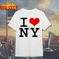 Rebecca Minkoff’s wearing I love ny shirt