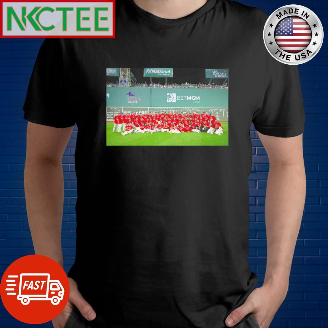 Red sox baseball scholars all teammember photo shirt
