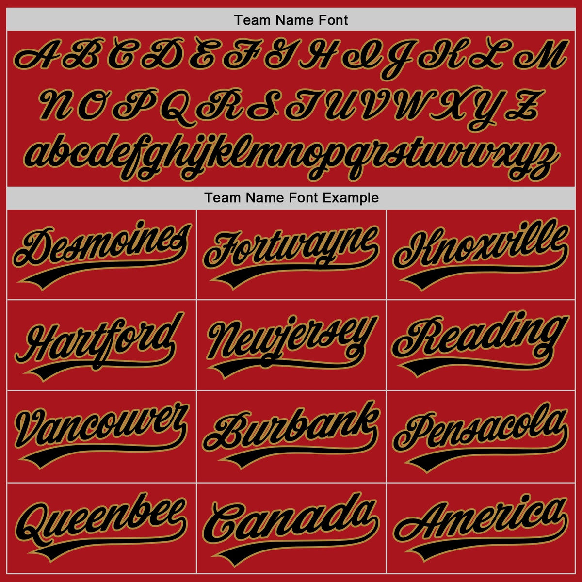 Custom Red Black-Old Gold Authentic Baseball Jersey