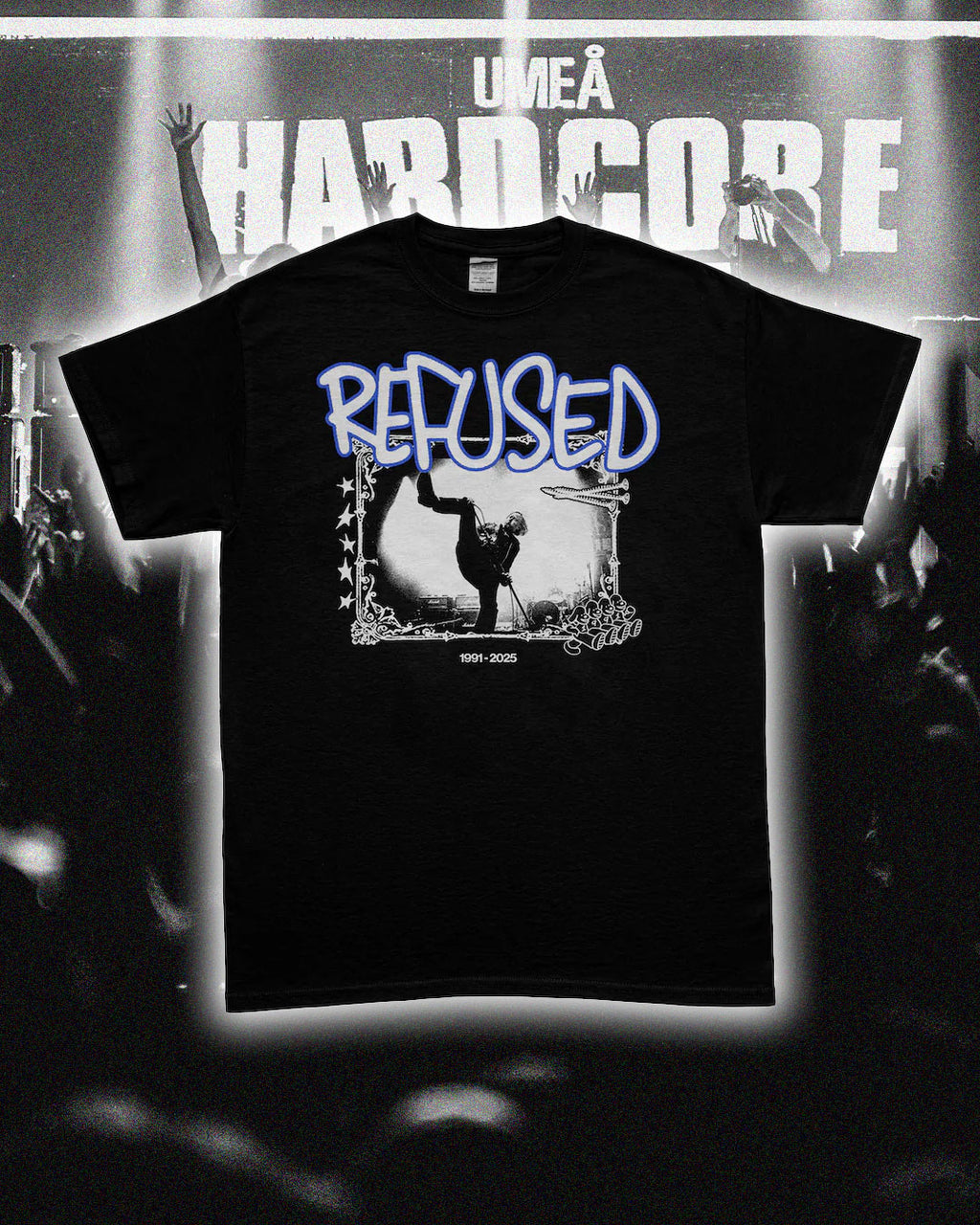 Refused 1991 2025 Final Ever Hometown Show In Umea On December 21 2025 Exclusive T-Shirt