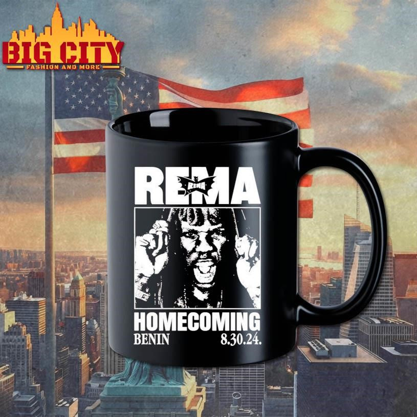 Rema Homecoming Benin 8-30-2024 shirt