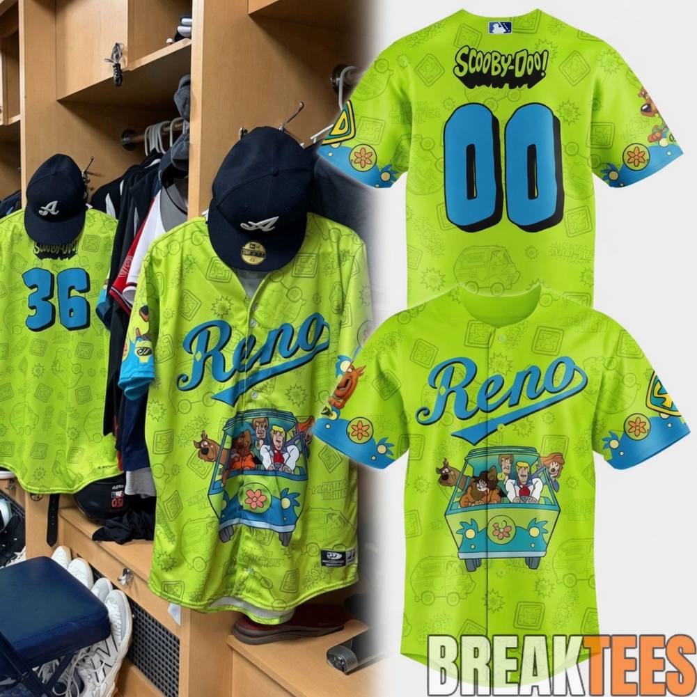 Reno Aces 2026 Scooby Doo Night Custom Baseball Jersey