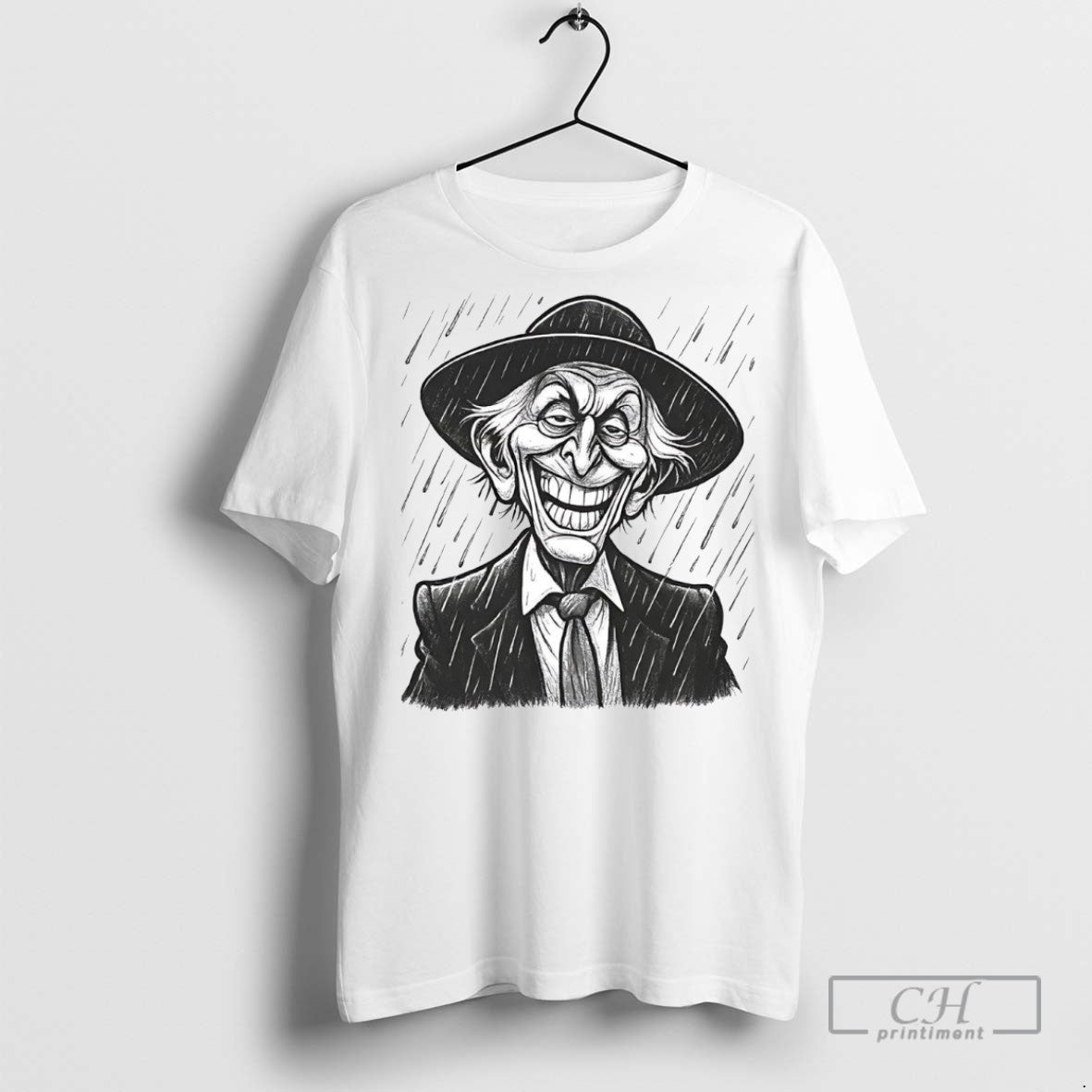 Reverend Kane Caricature Poltergeist T Shirts