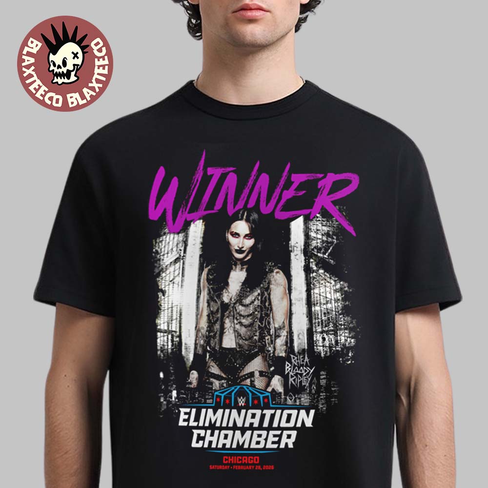 Rhea Ripley WWE Elimination Chamber 2026 Chicago Women’s Match Winner T-Shirt