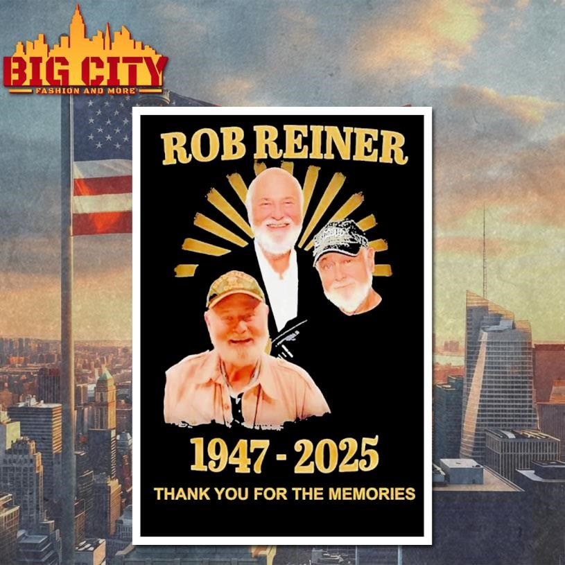 Rob Reiner 1947-2025 Thank You For The Memories Shirt