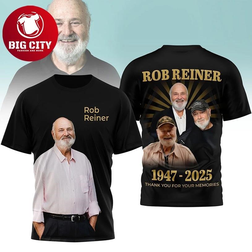Rob Reiner Tribute 2025 Thank You For The Memories Memorial Two Sided Shirt