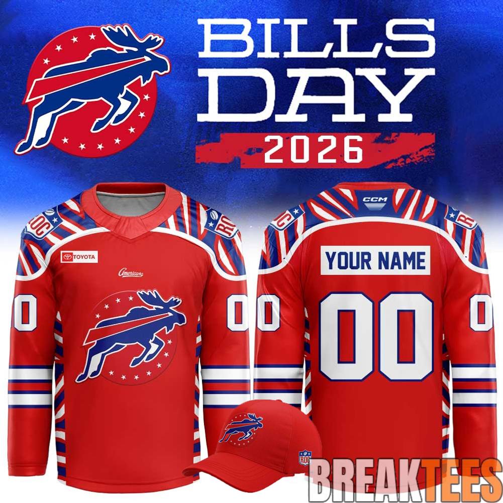 Rochester Americans Bills Day 2026 Hockey Jersey