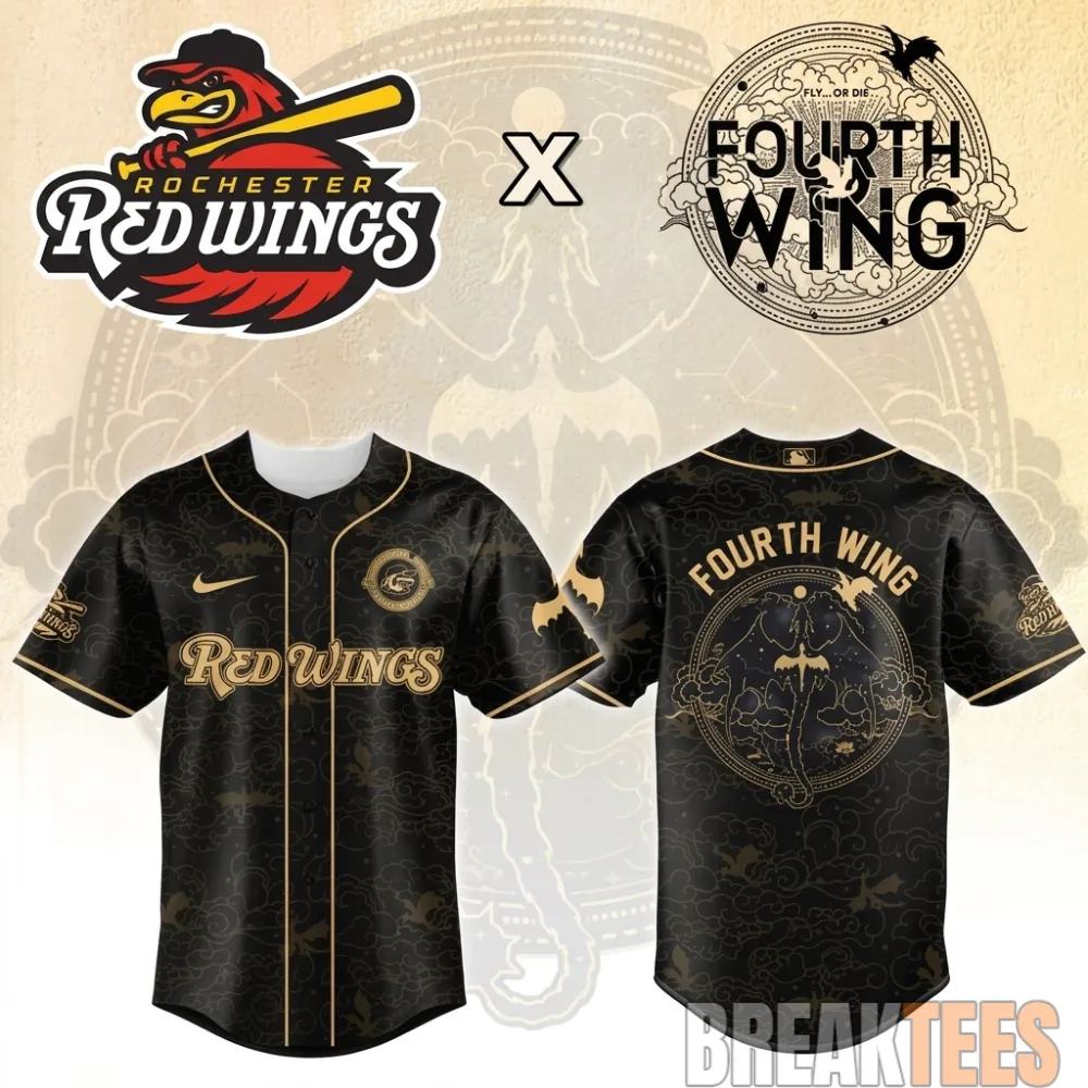 Rochester Redwings Fourth Wing Night 2026 MiLB Game Jersey