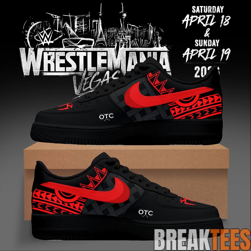 Roman Reigns Wreslemania 42 Tribal Authority Special Air Force 1