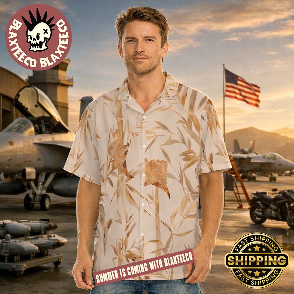 Rooster Top Gun Maverick Hawaiian Shirt