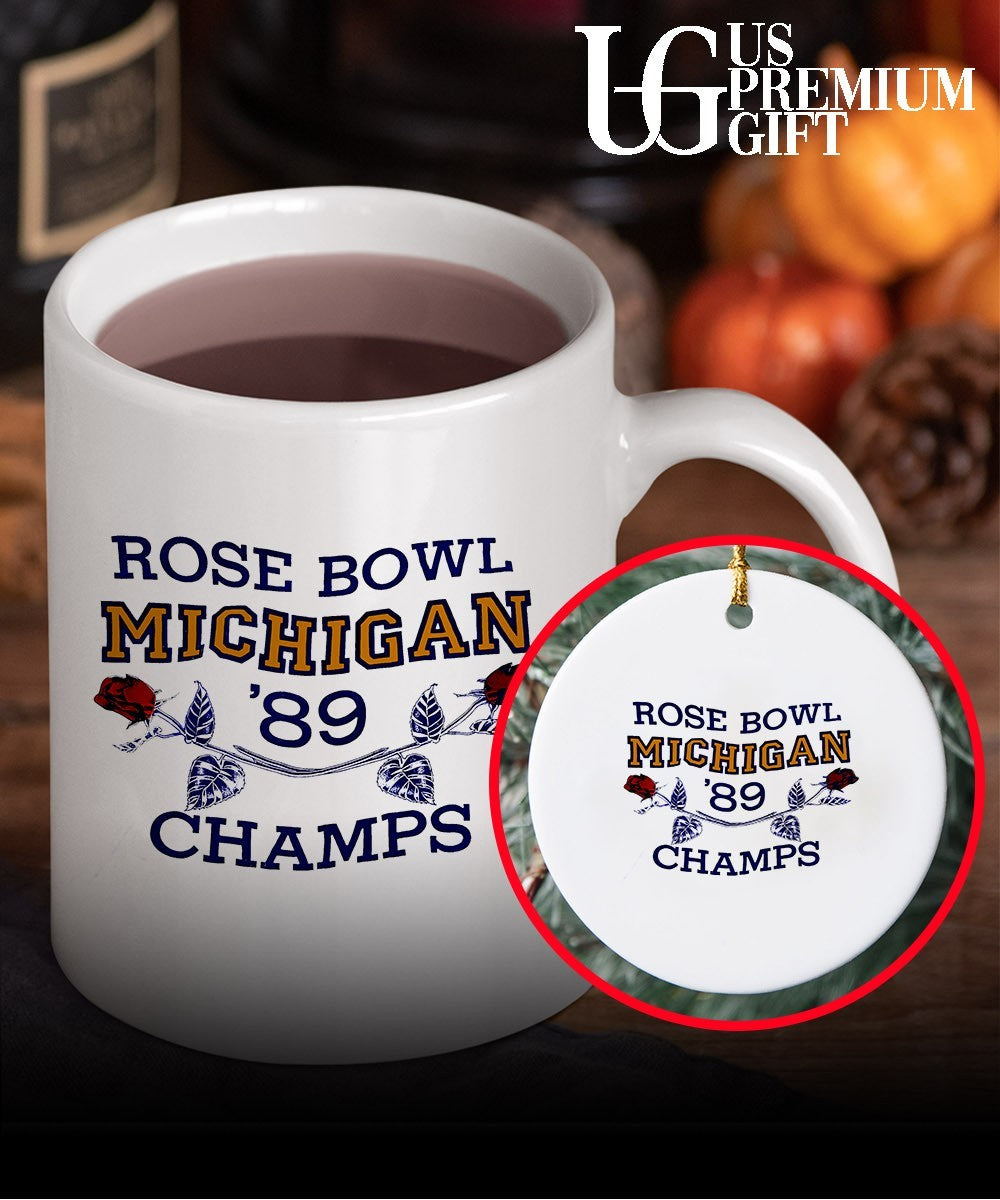 Rose Bowl 1989 Michigan Wolverines Champs shirt