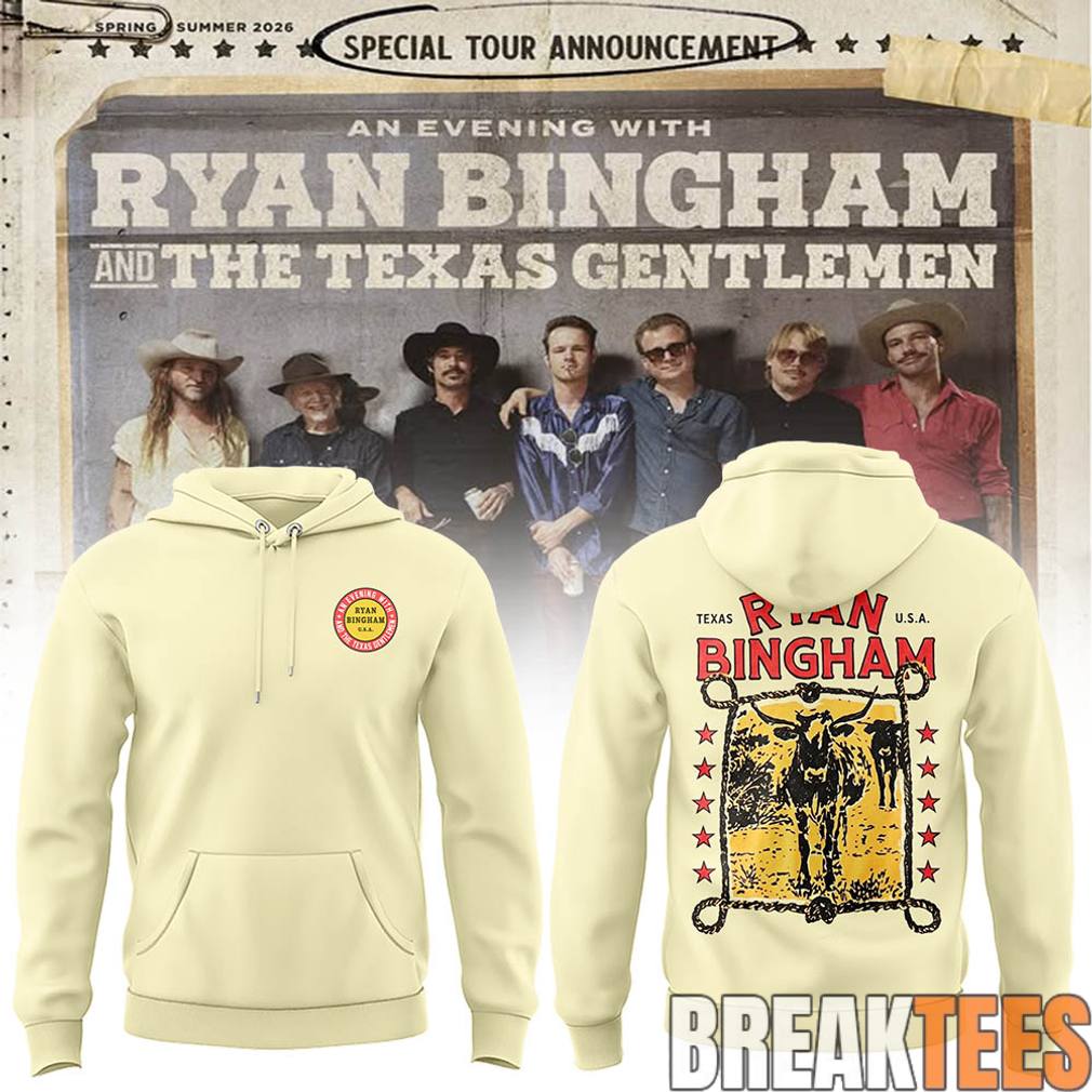 Ryan Bingham ‘Still Gettin’ Away With It Tour’ 2026 Hoodie