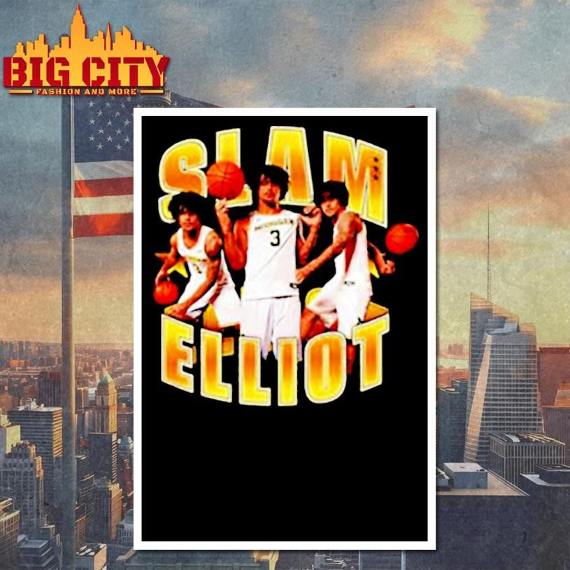 SLAM Elliot Cadeau Michigan Jersey shirt