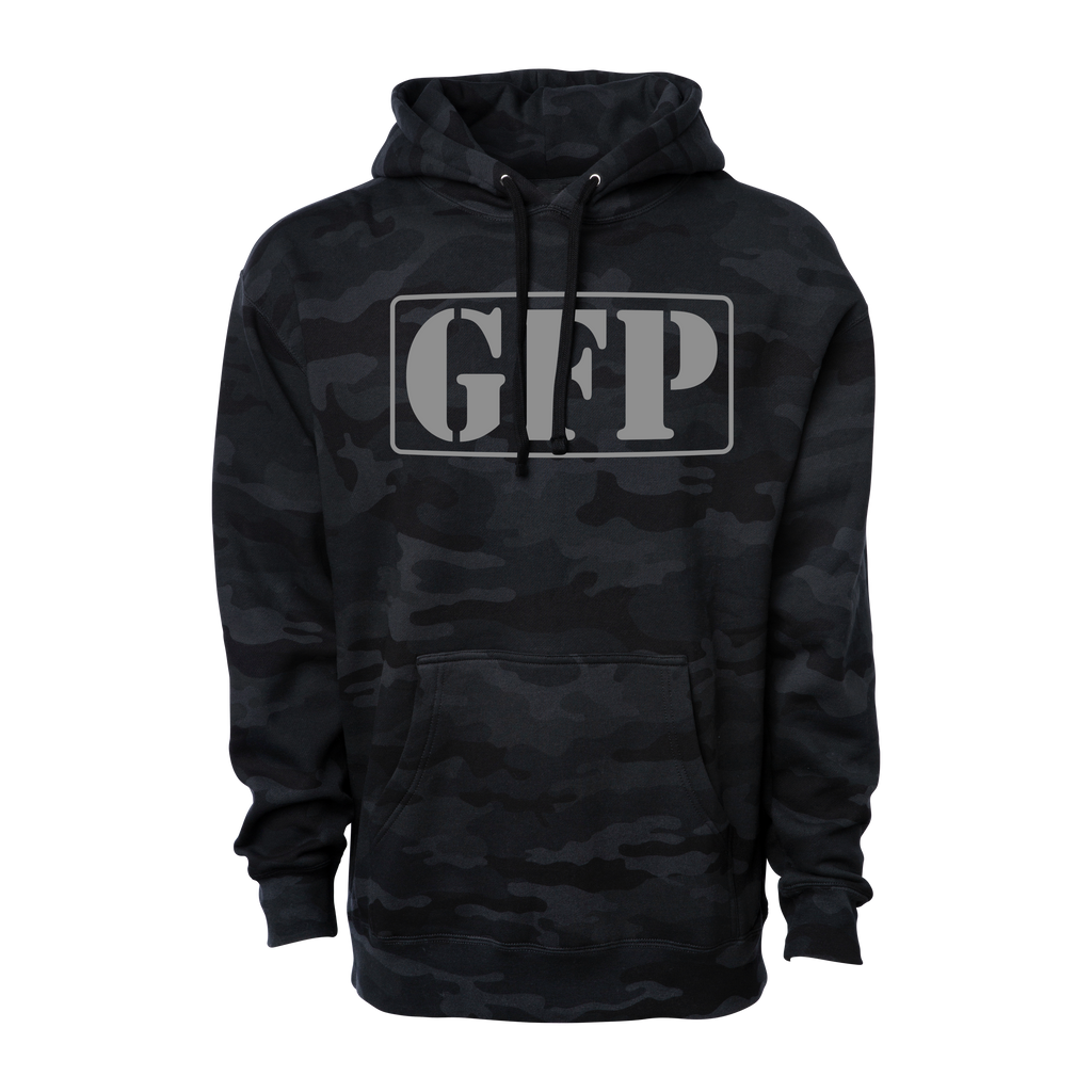 BLK CAMO HOODIE