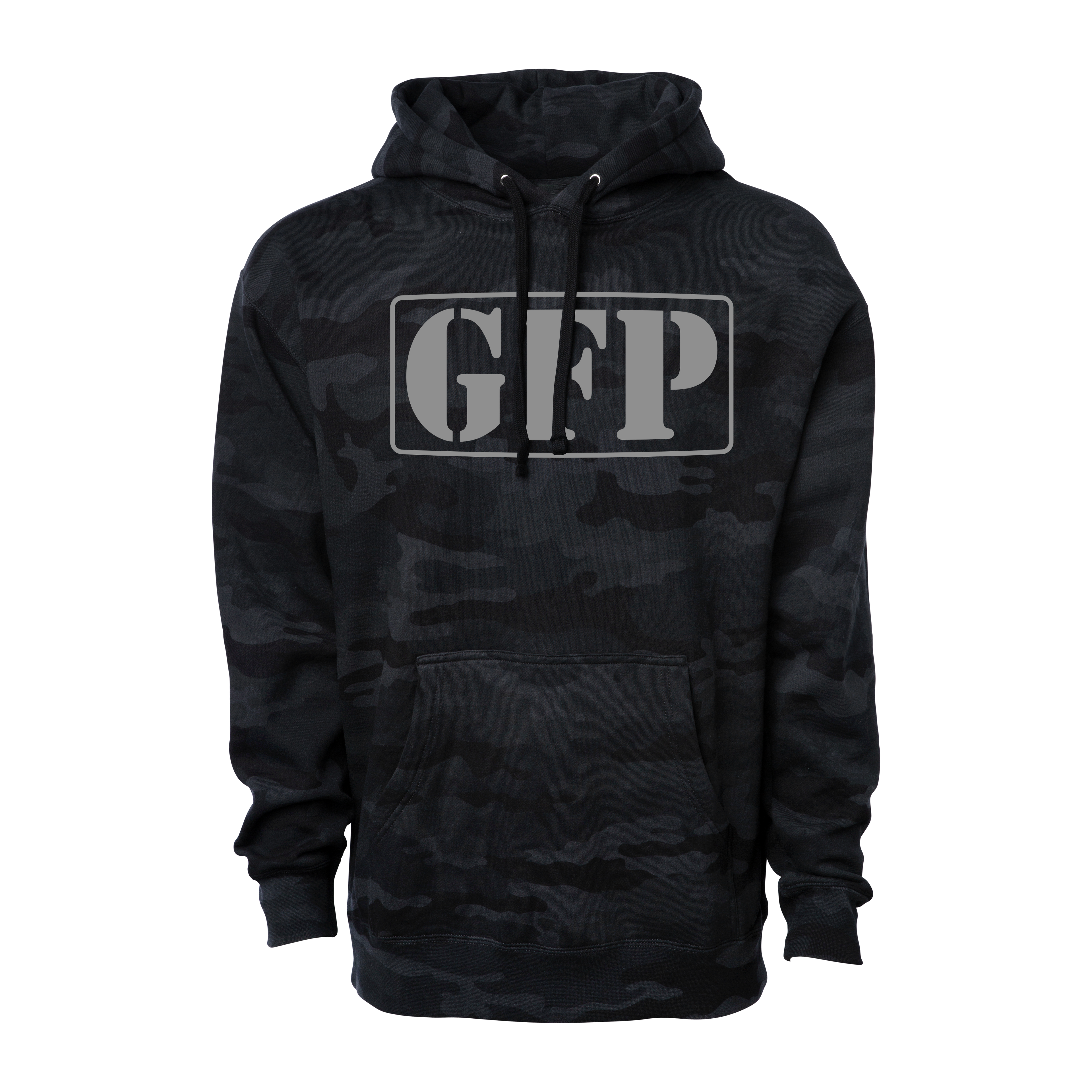 BLK CAMO HOODIE
