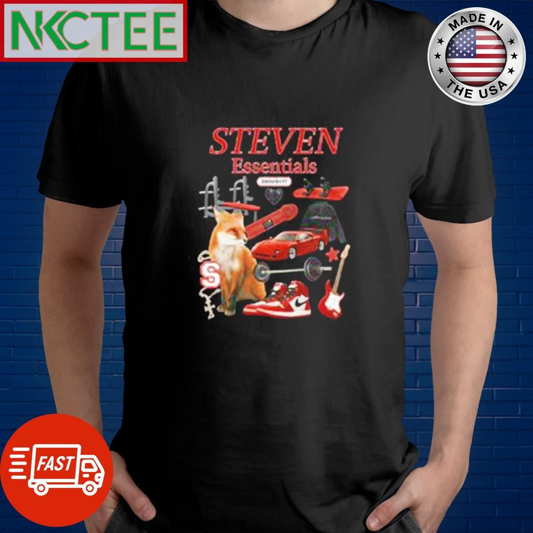 STEVEN Essentials fox car shirt