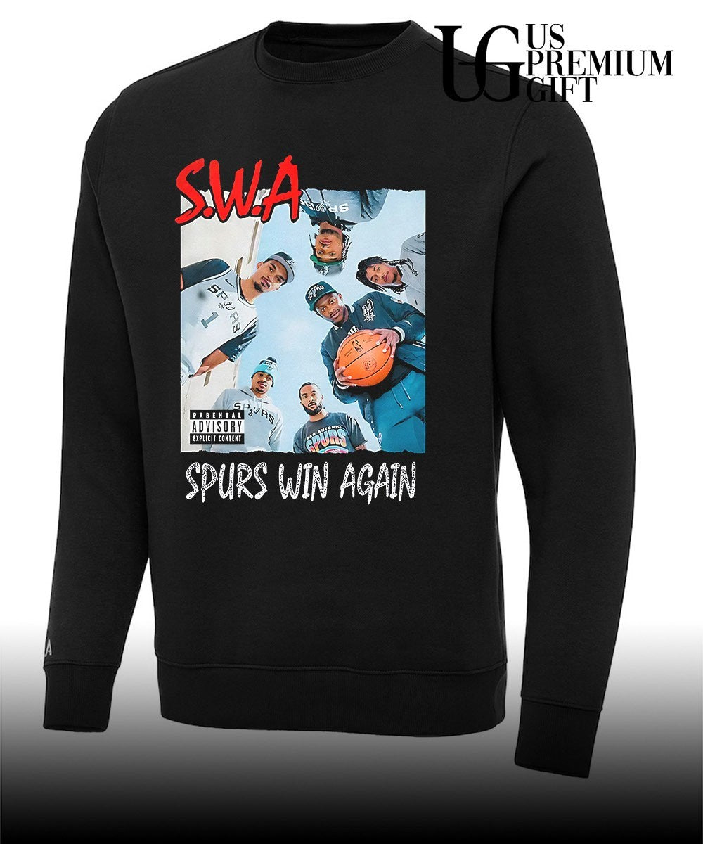 SWA Spurs Win Again San Antonio Spurs Straight Outta Compton shirt